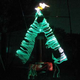 Illustration for article titled Tesla Christmas Tree Makes Festivity Scary Again